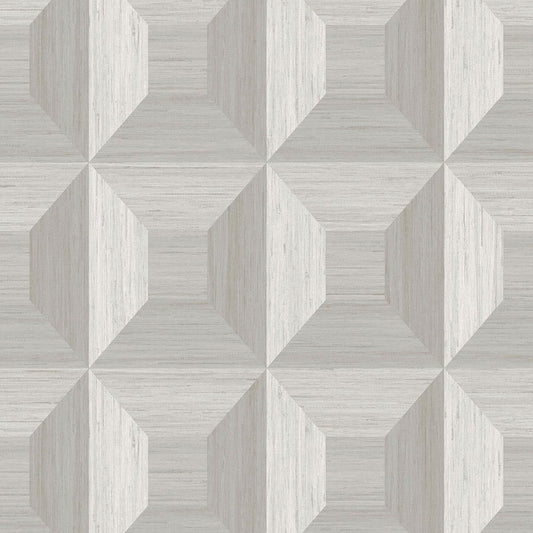 Buy TC70618 More Textures Squared Away Geometric Birch by Seabrook Wallpaper