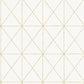 Shop NUS3577 White & Gold Get In Line Abstract Peel and Stick by Wallpaper