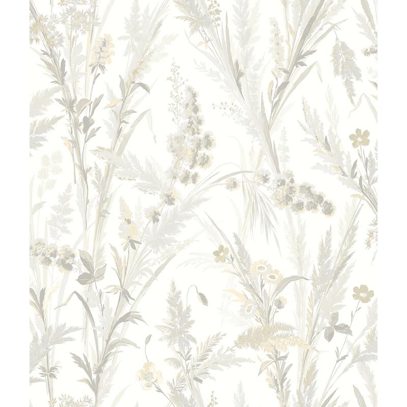 Sample 4072-70027 Delphine, Hillaire Wheat Meadow Wallpaper by Chesapeake