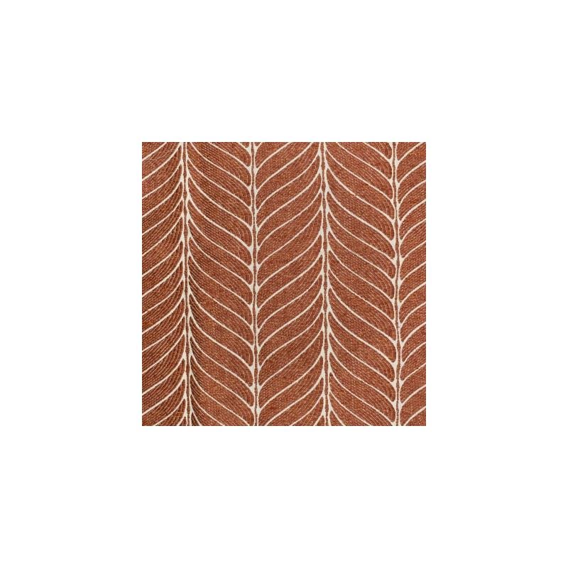 Order S3973 Brick Red Geometric Greenhouse Fabric