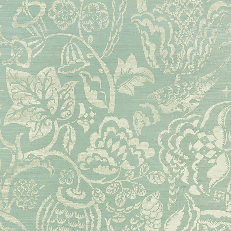 Purchase 5008262 Uccello Sisal Sky Schumacher Wallpaper