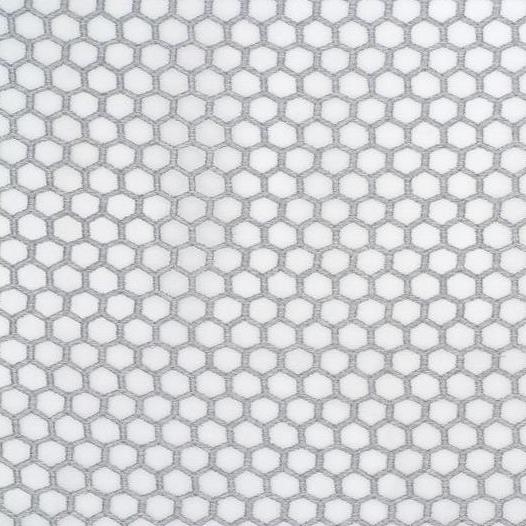 Save 4284.11.0 Mila Silver Geometric White by Kravet Contract Fabric