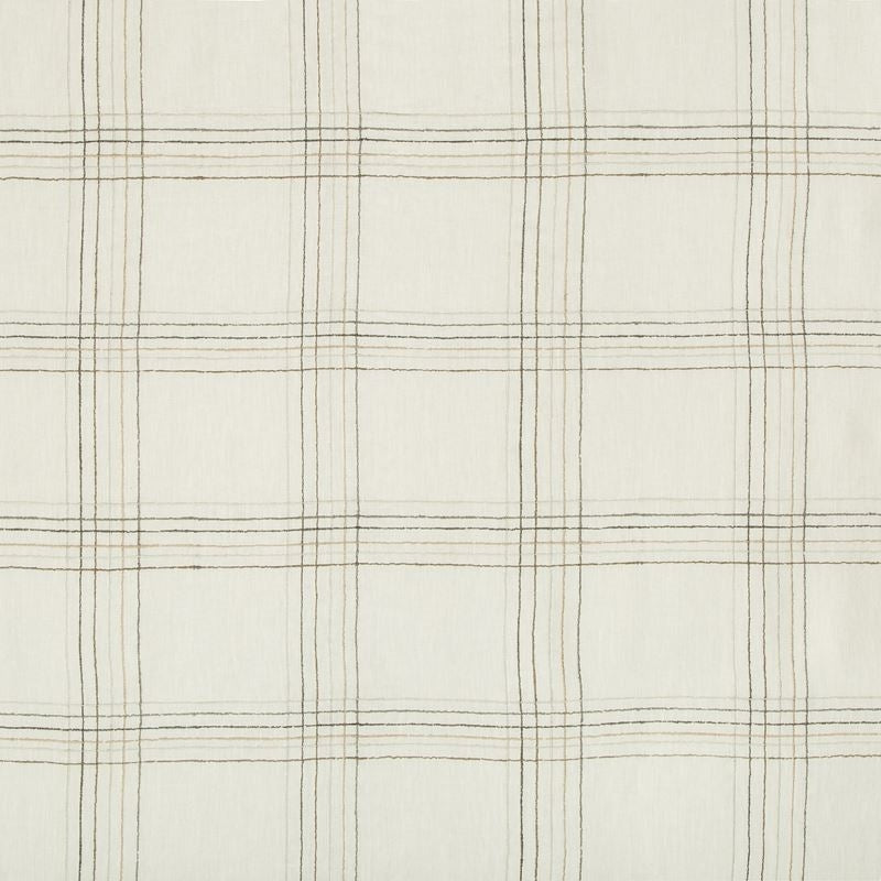 Order 4612.121.0 Tied And True Dove Plaid Ivory by Kravet Design Fabric