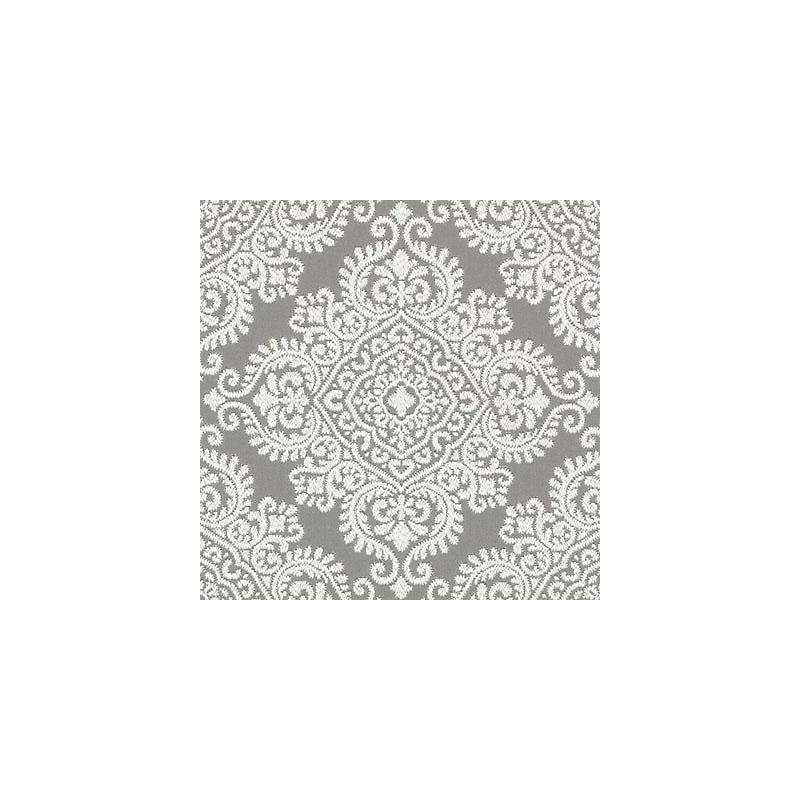 DU16073-15 | Grey - Duralee Fabric