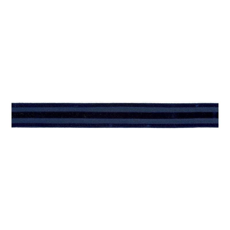 Sample SC 0006T3325 Runway Velvet Tape by Scalamandre Fabric