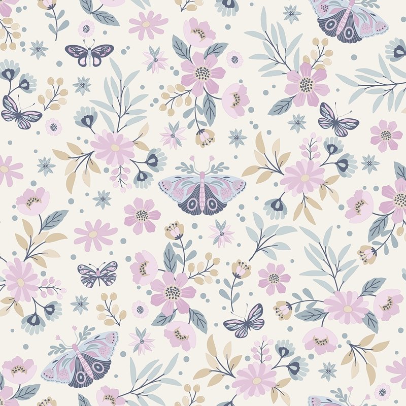 4060-58103 Fable Zev Pink Butterfly Wallpaper by Chesapeake,4060-58103 Fable Zev Pink Butterfly Wallpaper by Chesapeake2