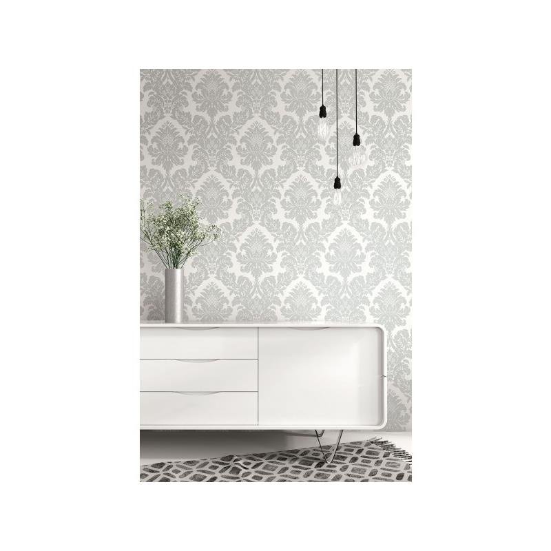 Select Uk10432 Mica Gray Seabrook Wallpaper