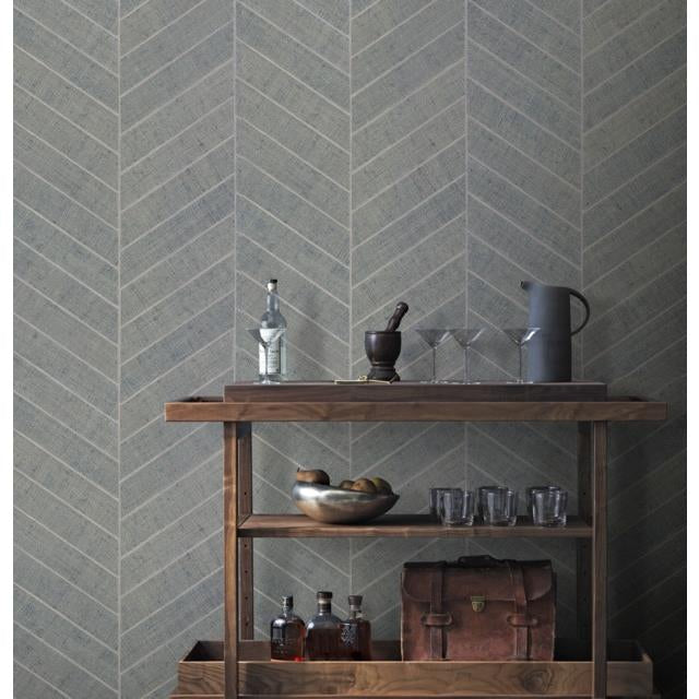 Looking Ho2106 Ronald Redding Traveler Atelier Herringbone Wallpaper Ronald Redding Wallpaper