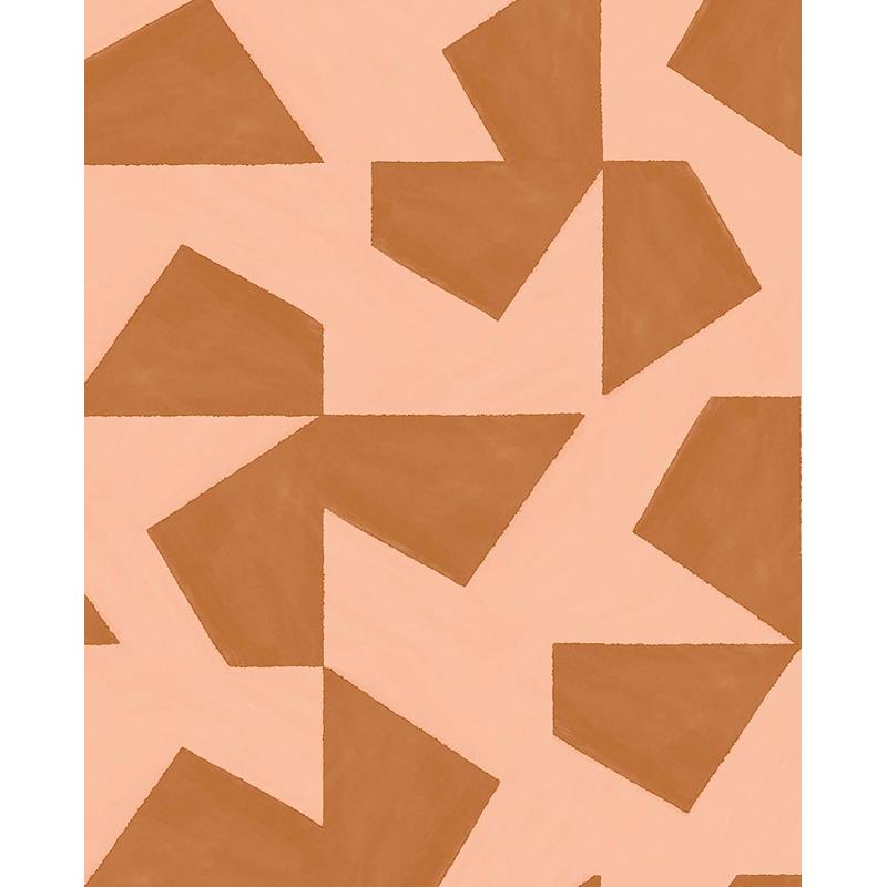 Sample EJ318041 Twist, Azad Rust Abstract Geometric by Eijffinger