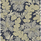 Sample 2970-26141 Revival, Butterfield Navy Floral Wallpaper by A-Street Prints Wallpaper