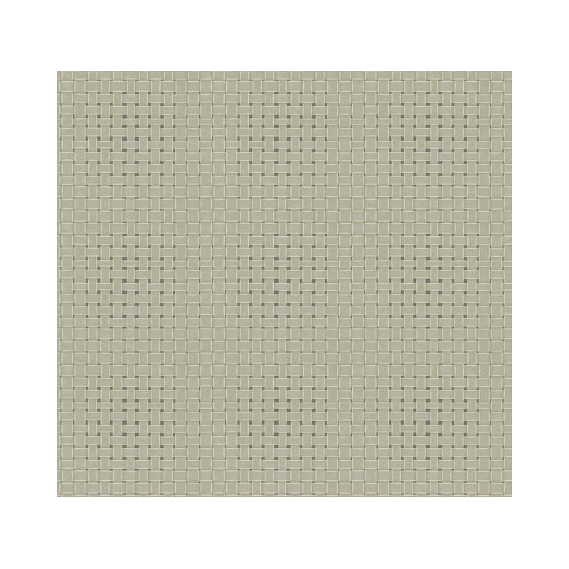 Sample TC2613 Tropics Resource Library, Paradise Island Weave Green York Wallpaper