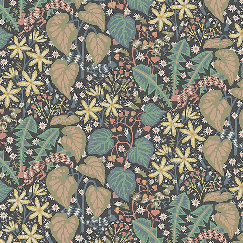 Sample 2094 Zingkorre Mural, Midnight Multi By Borastapeter Wallpaper