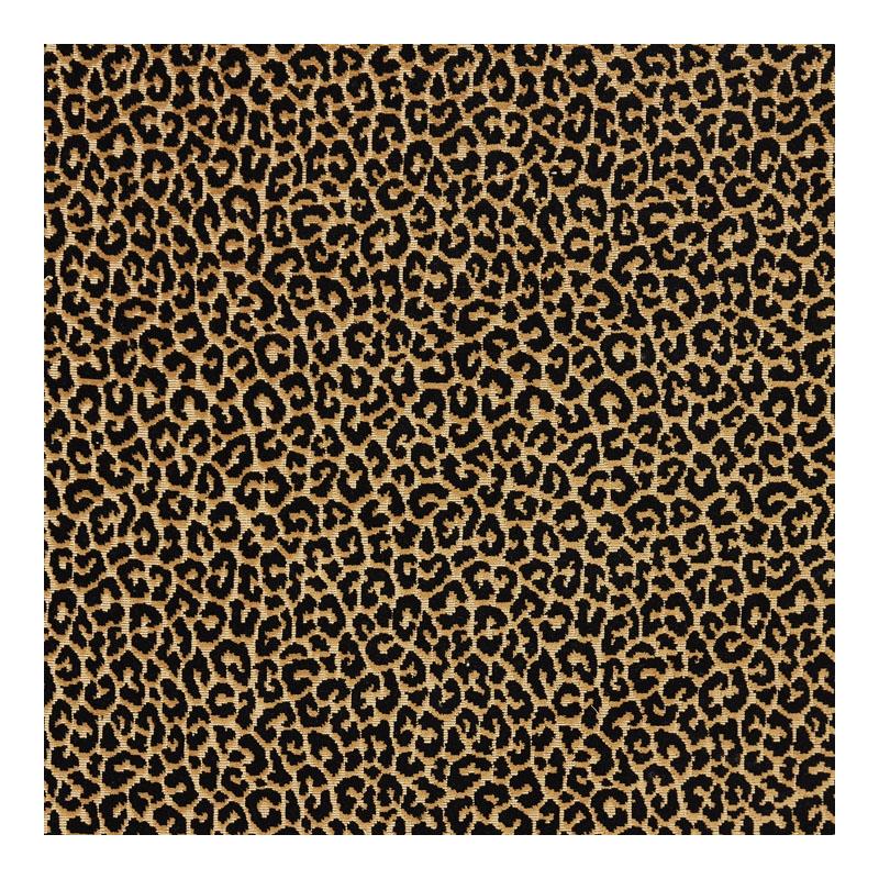 Sample 27037-006 Panthera Velvet, Ebony by Scalamandre Fabric (SC 000627037)