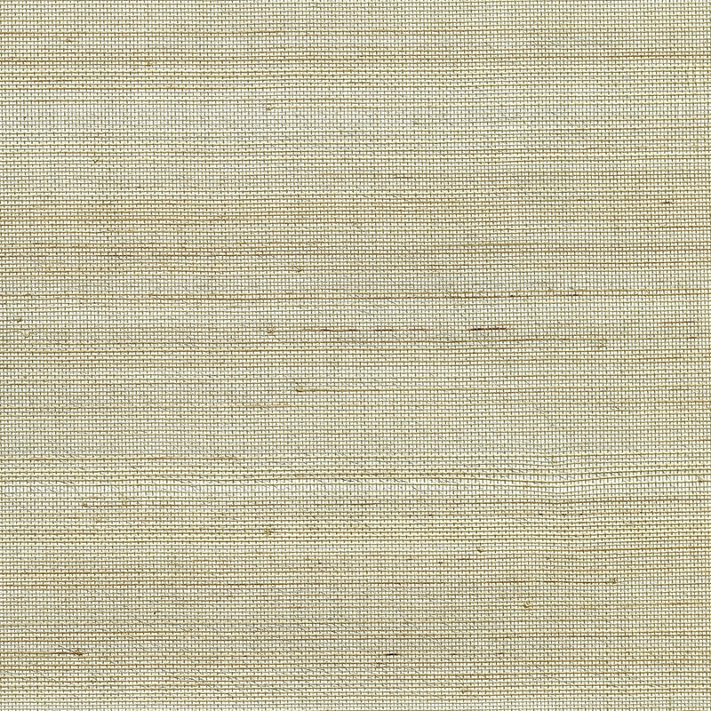 Sample 2732-54745 Canton Road, Pearl River Silver Grasscloth by Kenneth James Wallpaper