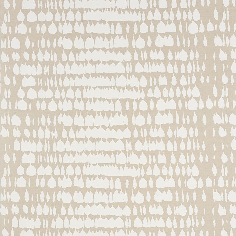 Purchase sample of 175205 Queen Of Spain, Natural by Schumacher Fabric