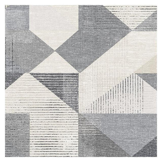 Save GX37657 Geometrix Black Silk Screen Geometric Wallpaper by Norwall Wallpaper