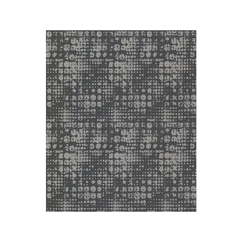 Sample 2976-86409 Grey Resource, Celeste Silver Circle Grid by A-Street Prints Wallpaper