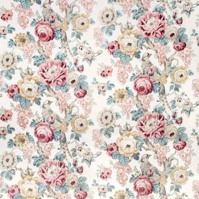 View 2020181.954.0 Avondale Print Multi Color Botanical by Lee Jofa Fabric