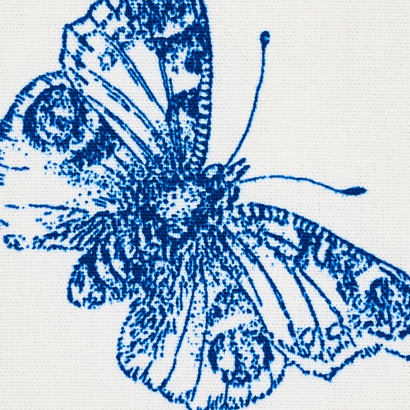 View 179432 Burnell Butterfly Blue By Schumacher Fabric