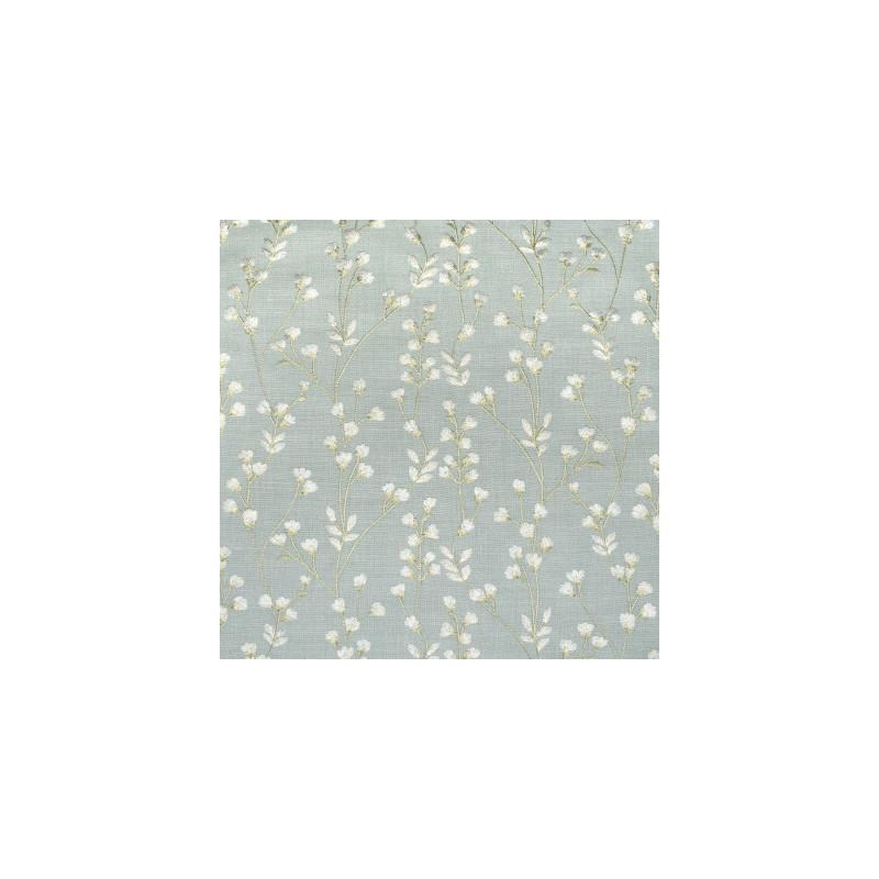 Acquire S3232 Crystal Blue Floral Greenhouse Fabric