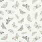 Order 5011740 Burnell Butterfly Ivory Schumacher Wallcovering Wallpaper