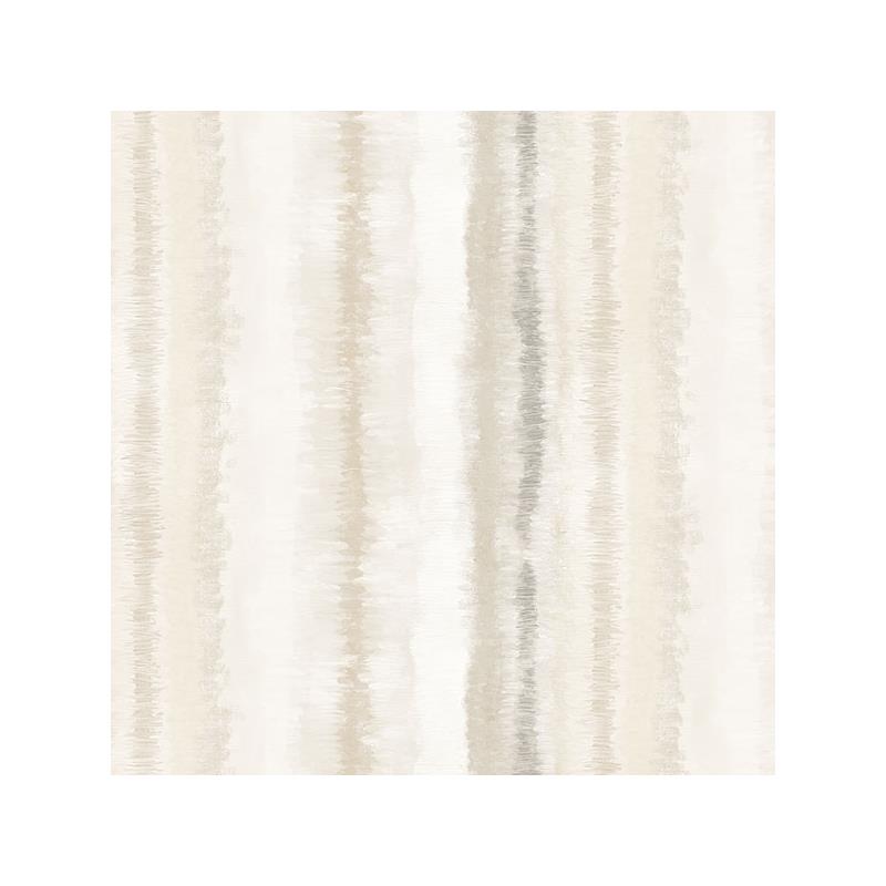 Sample FW36810 Fresh Watercolors, Beige Frequency Stripe Wallpaper in Beige Brown by Norwall