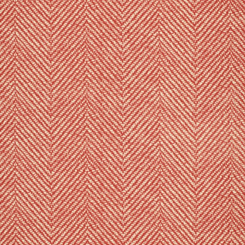 Purchase sample of 173040 Chevron D'Ete, Coral by Schumacher Fabric