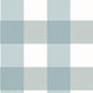 Acquire 3115-12535 Farmhouse Amos Teal Gingham Teal by Chesapeake Wallpaper
