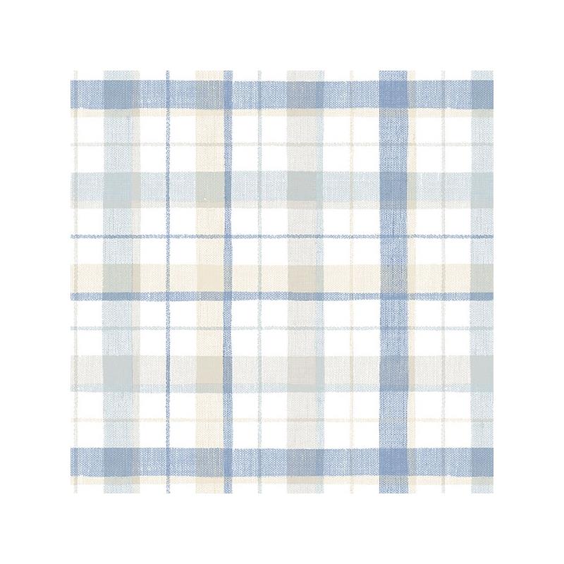 Sample CK36629 Creative Kitchens Linen Plaid  Norwall Wallpaper