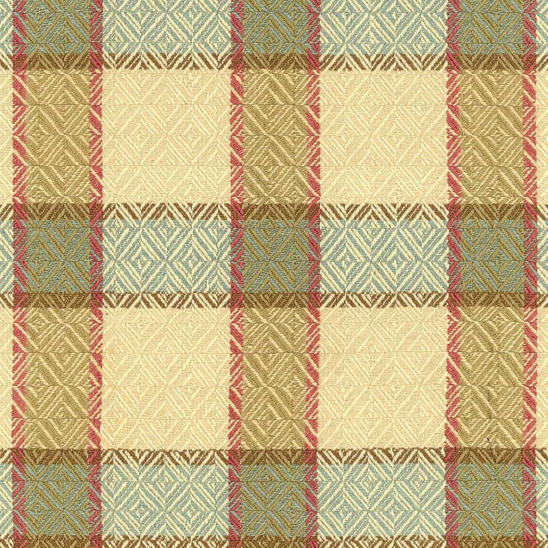 Purchase sample of 55330 Chesterfield Plaid, Cottage by Schumacher Fabric