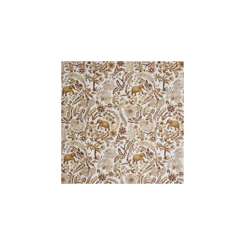 Acquire S4162 Amber Gold Floral Greenhouse Fabric