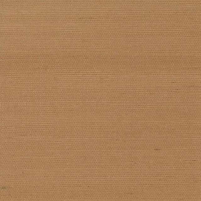 Select VG4401 Grasscloth by York II Plain Grass Sisal color Brown Grasscloth by York Wallpaper