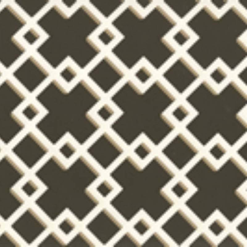 Sample 302799W Todd, Brown On Almost White by Quadrille Wallpaper