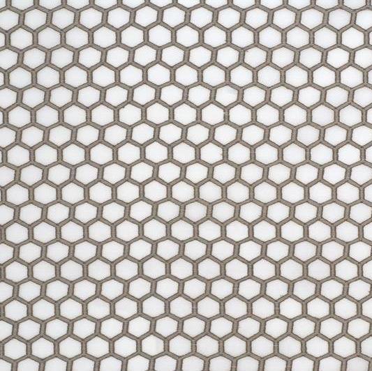 View 4284.4.0 Mila Bronze Geometric White by Kravet Contract Fabric