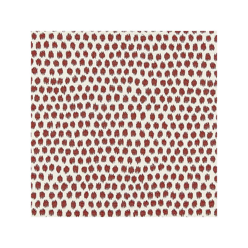 Sample 27182-003 Dot Weave, Carnelian - Scalamandre Fabric (SC 000327182)