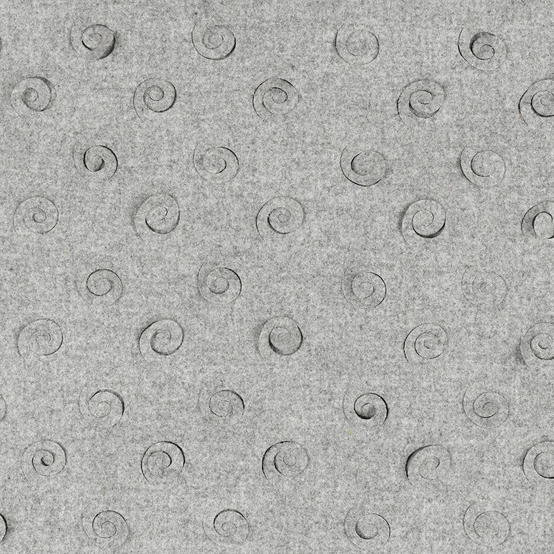 Purchase sample of 55361 Curlicue, Grey by Schumacher Fabric
