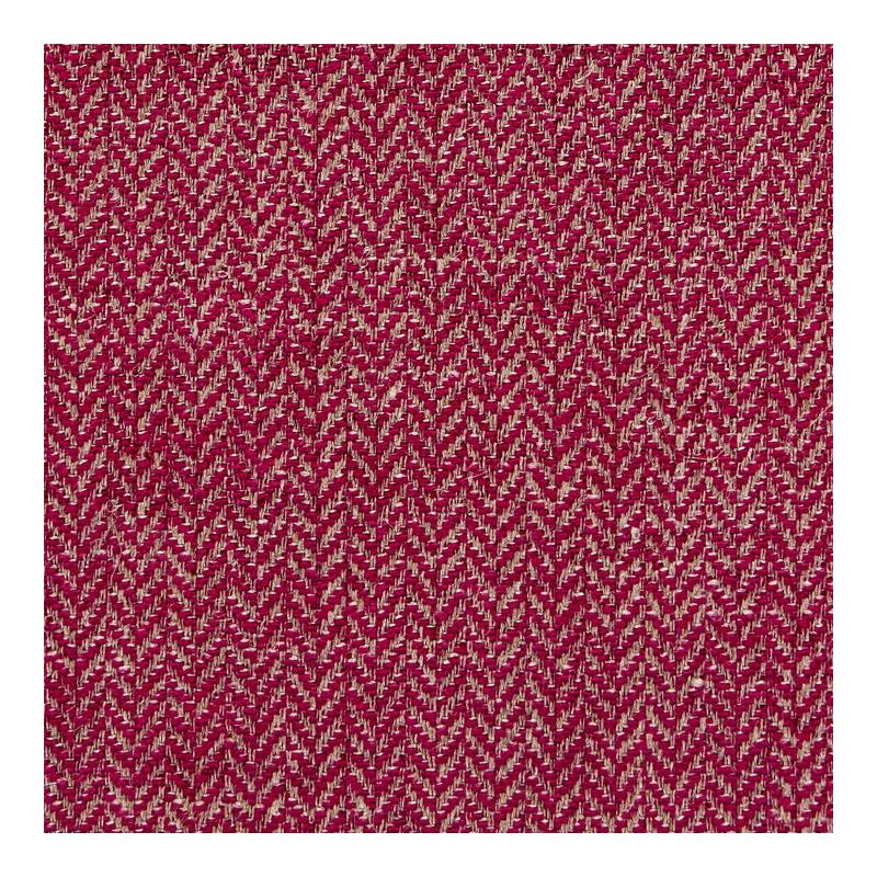 Sample 27006-012 Oxford Herringbone Weave, Fuchsia by Scalamandre Fabric (SC 001227006)