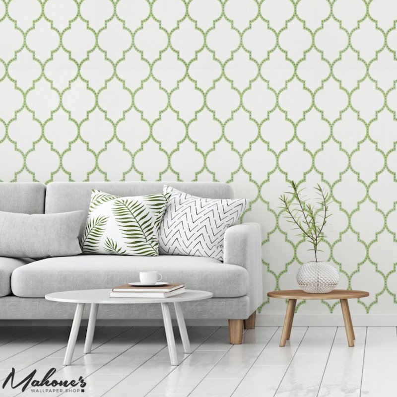 Acquire 5009010 Algiers Paperweave Leaf Schumacher Wallpaper