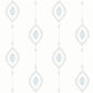 Sample MB30502 Beach House Sand Dollar Stripe, Blue Oasis Sand Dollar by Seabrook Wallpaper