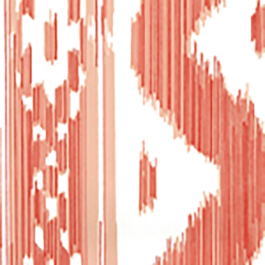 View 2020-02AWP Bali Hai Salmons on Almost White by Quadrille Wallpaper