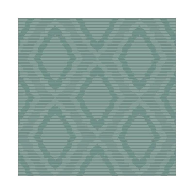 Sample CD4017 Decadence, Amulet color Blue, Damask by Candice Olson Wallpaper