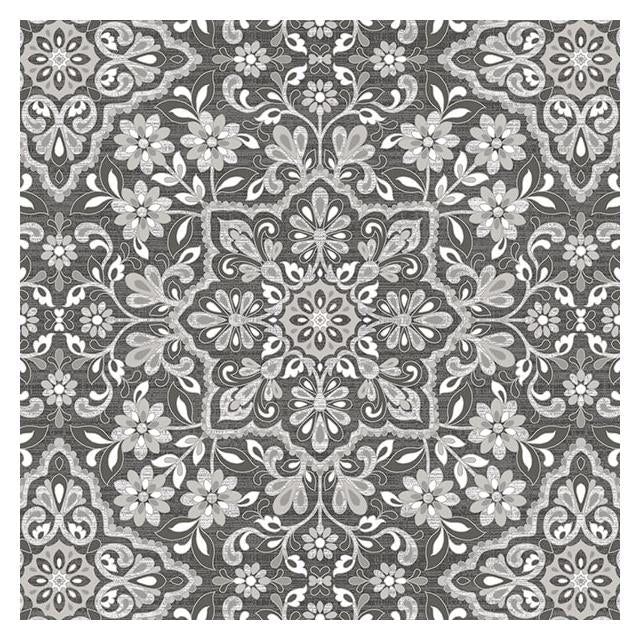 Find FH37543 Farmhouse Living Floral Tile  by Norwall Wallpaper