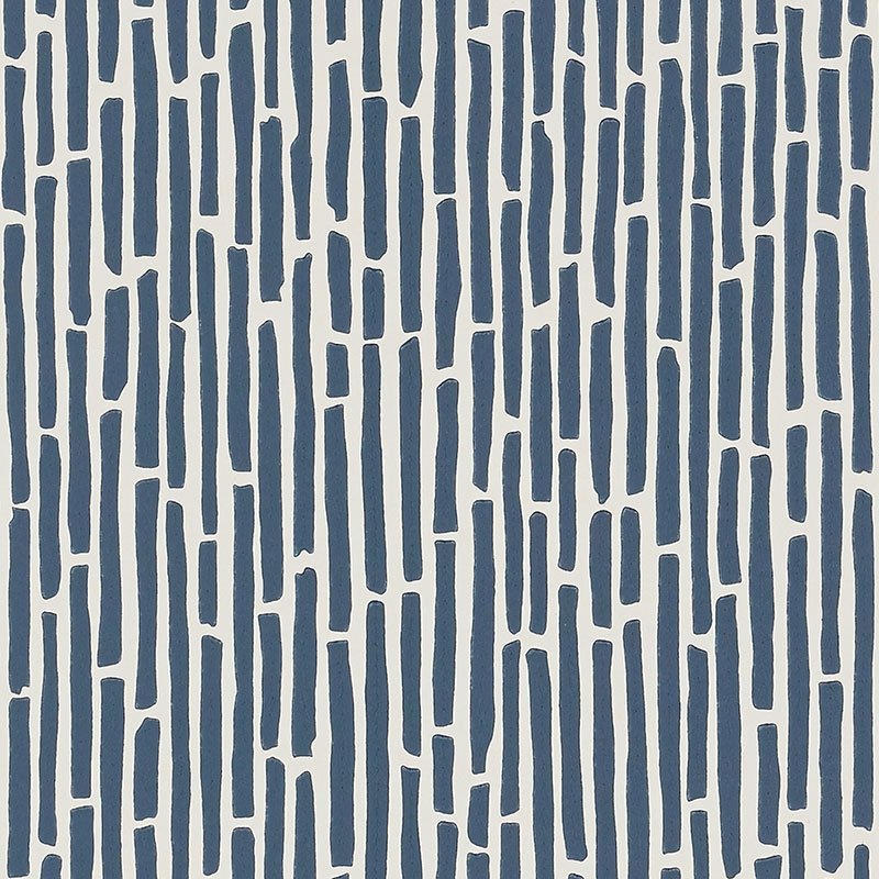 Select 5007523 Bamboo Marine Schumacher Wallpaper