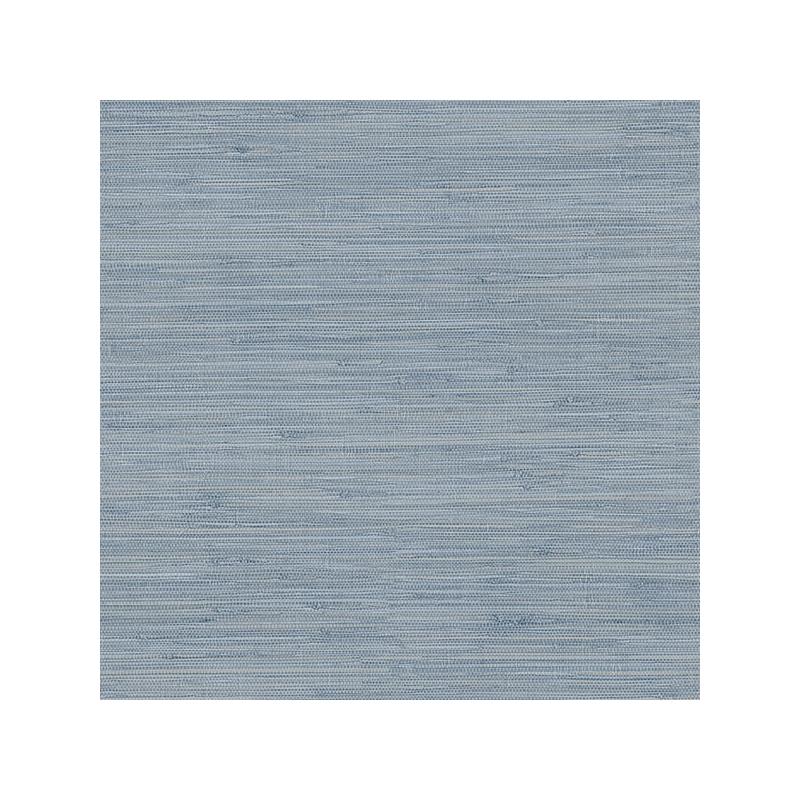 Sample 3120-256020 Sanibel, Waverly Blue Faux Grasscloth by Chesapeake Wallpaper