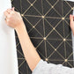 Select Psw1070Rl Geometrics Geometric Black Peel And Stick Wallpaper