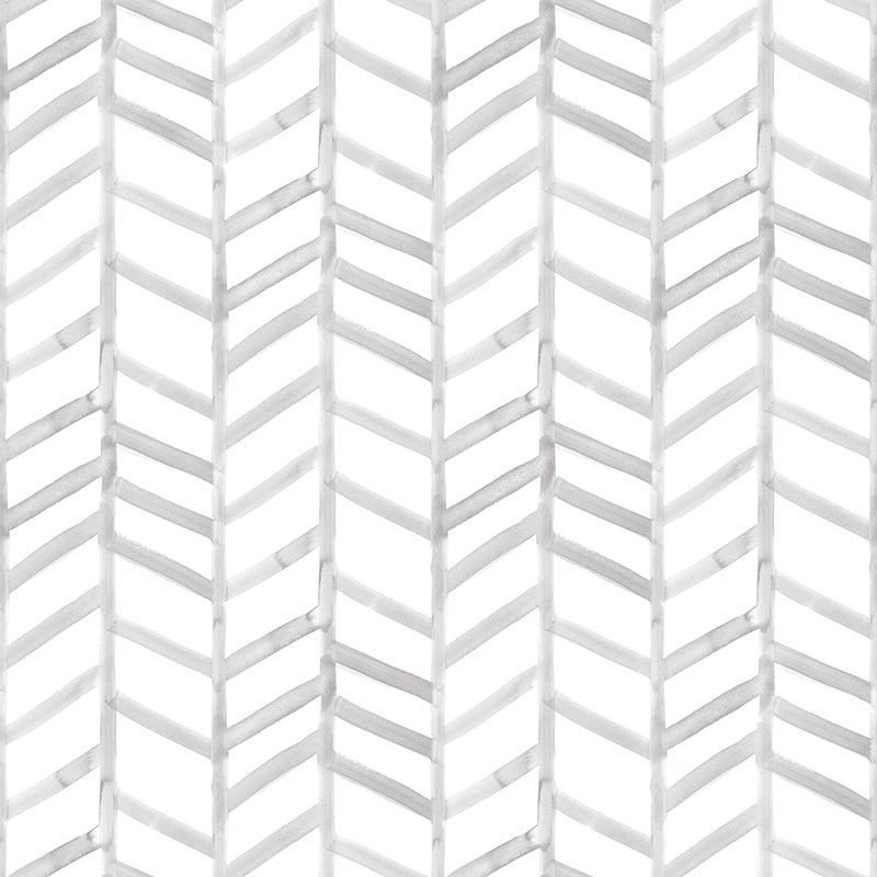 Sample 3124-13922 Thoreau, Fletching Grey Geometric Wallpaper by Chesapeake