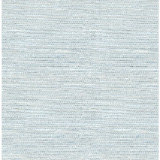 Find 3124-24283 Thoreau Agave Blue Faux Grasscloth Wallpaper Blue by Chesapeake Wallpaper