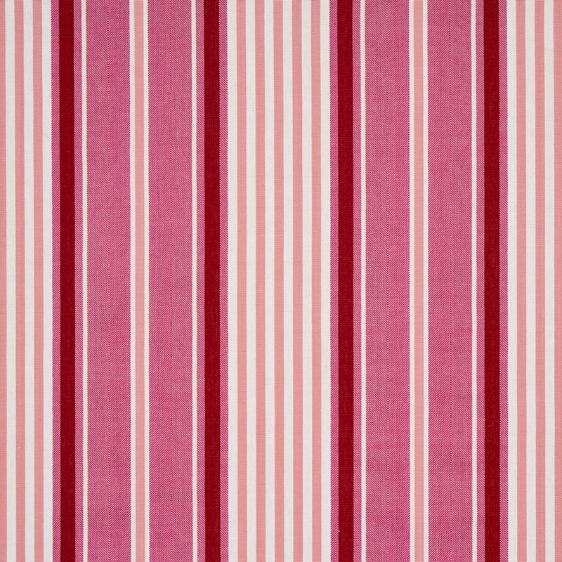 Select 66016 Minzer Cotton Stripe Pink by Schumacher Fabric