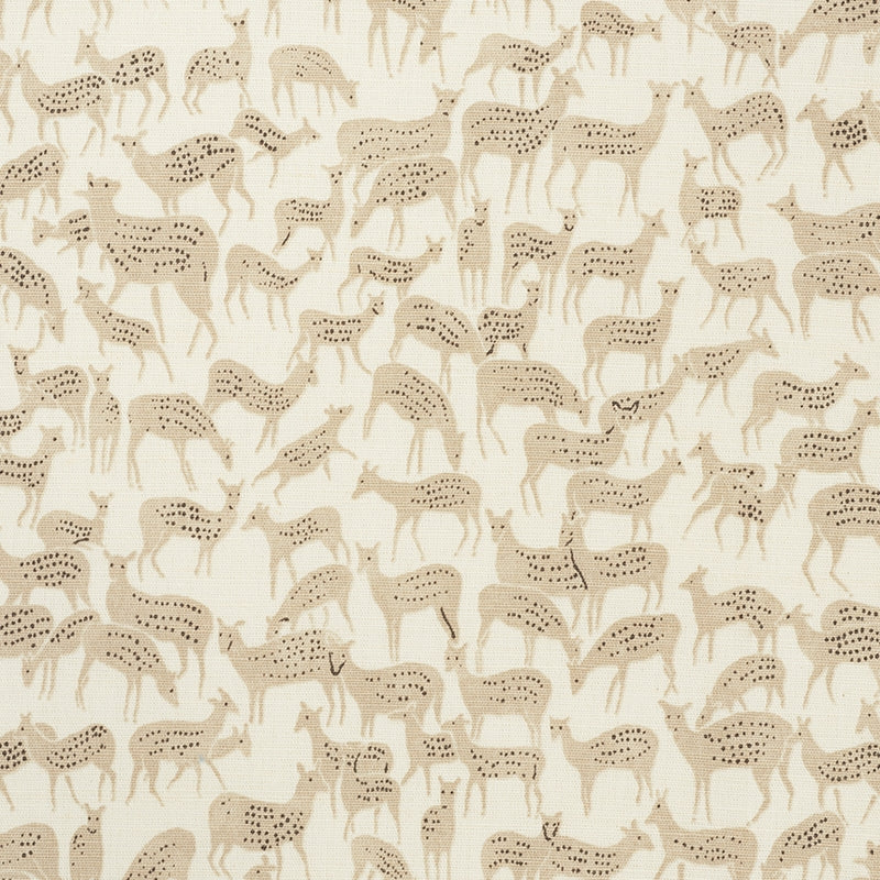 Purchase sample of 177721 Fauna, Natural by Schumacher Fabric