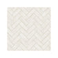 Sample 3122-10100 Flora and Fauna Kaliko White Wood Herringbone by Chesapeake Wallpaper